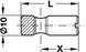 DIY Комплект винт эксцик М6 х 60 мм W4, M6 x 60 мм 4 штуки 492.98.044 фото 2