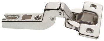 Петля METALLA S 110&deg; внутрішня сталь нікельований 48x6 під шуруп 31190622 311.90.622 фото