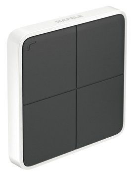 Вимикач настінного кріплення Hafele Connect Mesh 4-позиційний 81 x 81 x 12 мм 85000041 850.00.041 фото