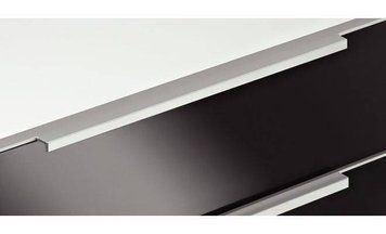 Мебельная ручка накладня анодированый серебряный SLV 295 мм 126.26.901 фото