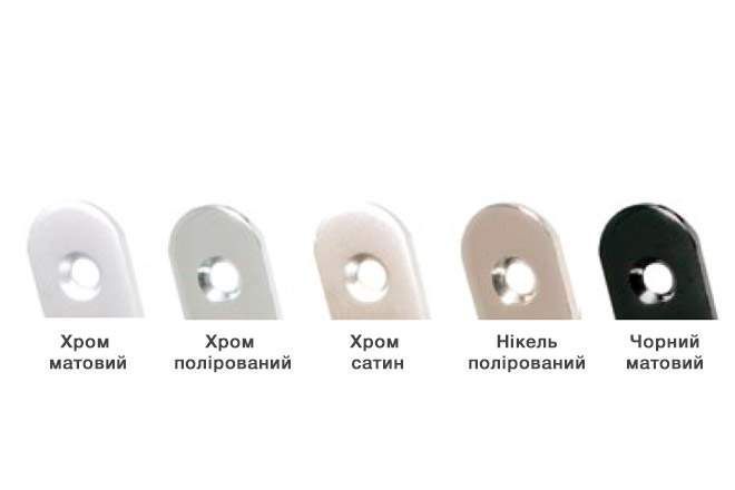 Замок врізний магнітний Hafele S351 WC Хромований матовий 18 х 196 мм 8/6 мм (911.22.090) 911.22.090 фото