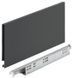 Комплект выдвижных ящиков Matrix Box Slim A 30 кг 175 х 450 мм с доводчиком антрацит 552.23.554 фото 1