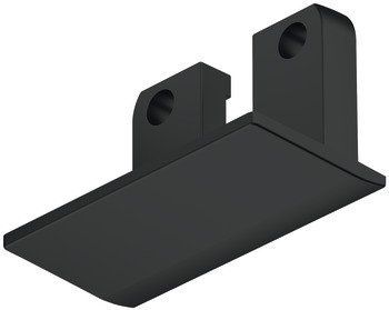 Заглушка для профиля Loox 5 1106 пластик черный 833.95.773 фото