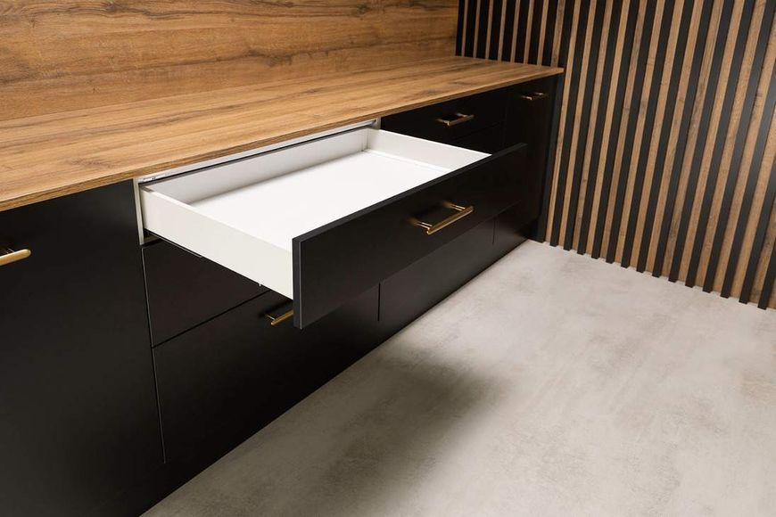 Комплект выдвижных ящиков Matrix Box S Slim до 35 кг с доводчиком 135 х 450 мм белый 51413704 514.13.704 фото