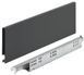 Комплект висувних ящиків Matrix Box Slim A 30 кг 128 х 450 мм з доводчиком антрацит 55222554 552.22.554 фото 1