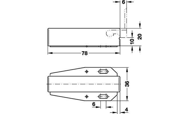 Защіпка пружинна Tutch-Latch 24556901 245.56.901 фото